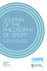 Cover image for Journal of the Philosophy of Sport, Volume 44, Issue 1, 2017