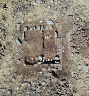 Fig. 5: The el-Qusayyibe East watchtower following the excavations (photo by M. Eisenberg)
