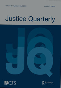 Cover image for Justice Quarterly, Volume 37, Issue 3, 2020
