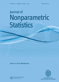 Cover image for Journal of Nonparametric Statistics, Volume 33, Issue 1, 2021