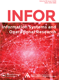 Cover image for INFOR: Information Systems and Operational Research, Volume 56, Issue 3, 2018