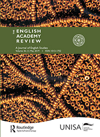 Cover image for English Academy Review, Volume 36, Issue 1, 2019