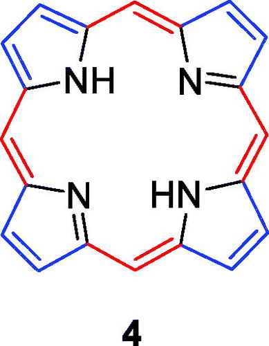 Figure 3. Backbone chemical structure of porphyrin.