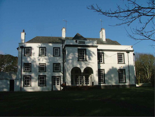 Figure 3. South façade of Glenmona House, Cushendun, renovations including new loggia, 1923. (Photo by author)