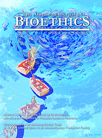 Cover image for The American Journal of Bioethics, Volume 18, Issue 4, 2018