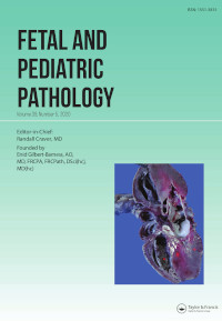 Cover image for Fetal and Pediatric Pathology, Volume 39, Issue 5, 2020