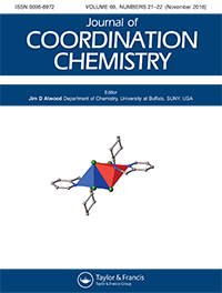 Cover image for Journal of Coordination Chemistry, Volume 69, Issue 22, 2016