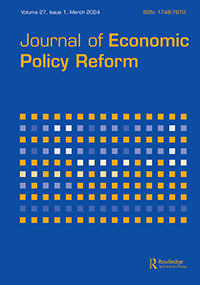 Cover image for Journal of Economic Policy Reform, Volume 27, Issue 1, 2024