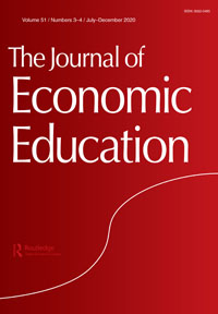 Cover image for The Journal of Economic Education, Volume 51, Issue 3-4, 2020