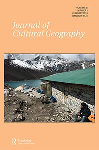 Cover image for Journal of Cultural Geography, Volume 36, Issue 1, 2019