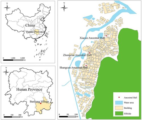 Figure 1. Location Map of Banliang Village.