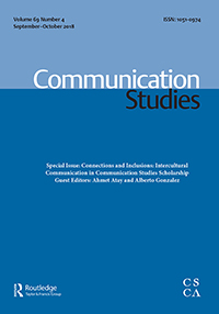 Cover image for Communication Studies, Volume 69, Issue 4, 2018