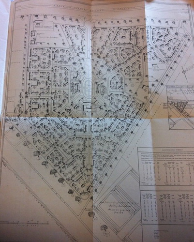 Figure 7. Estate lay-out Kaloleni, 1943, A.J.S. Hutton. Source: G.W. Ogilvie, The Housing of Africans in the urban areas of Kenya. The Kenya Information Office: Nairobi. 1946. front cover.