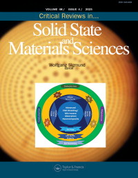 Cover image for Critical Reviews in Solid State and Materials Sciences, Volume 48, Issue 4, 2023