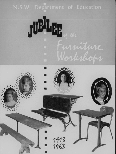 Figure 5. Cover, Jubilee of the Furniture Workshops, 1963.