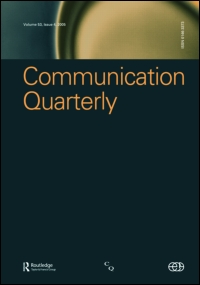 Cover image for Communication Quarterly, Volume 64, Issue 5, 2016