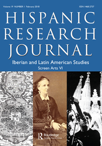 Cover image for Hispanic Research Journal, Volume 19, Issue 1, 2018