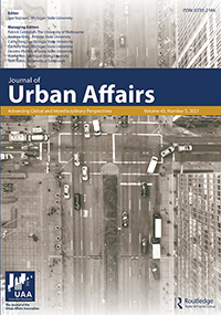 Cover image for Journal of Urban Affairs, Volume 43, Issue 5, 2021