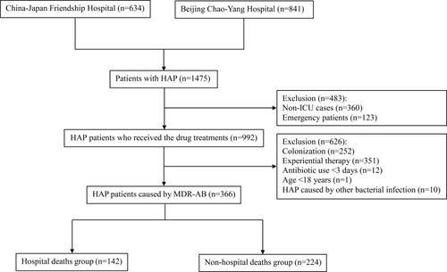 Figure 1 The flow chart of the case screening.