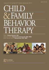 Cover image for Child & Family Behavior Therapy, Volume 39, Issue 4, 2017