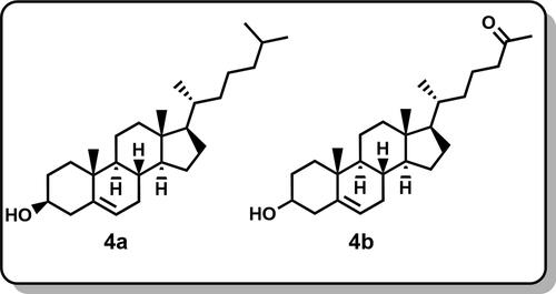 Figure 4. Main compounds in hexane extract of leaves.