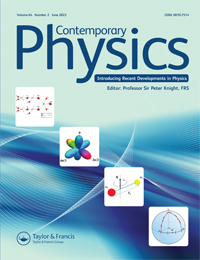 Cover image for Contemporary Physics, Volume 64, Issue 2, 2023