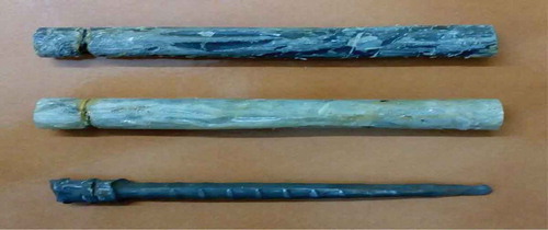 Figure 5. Rebars after accelerated corrosion test