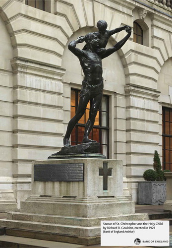 Figure 1. World War I Memorial of St Christopher.