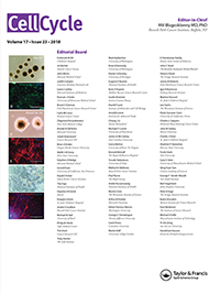 Cover image for Cell Cycle, Volume 17, Issue 23, 2018
