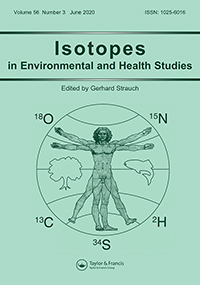 Cover image for Isotopes in Environmental and Health Studies, Volume 56, Issue 3, 2020