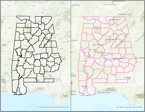 Figure 28. World Geodetic System (WGS 84) versus Universal Transverse Mercator North American Datum of 1983 (UTM NAD 83).