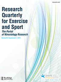Cover image for Research Quarterly for Exercise and Sport, Volume 89, Issue sup1, 2018