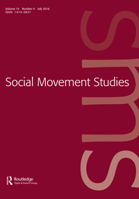 Cover image for Social Movement Studies, Volume 15, Issue 4, 2016