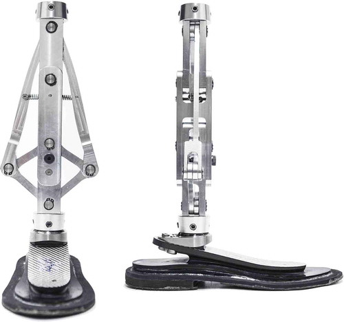 Figure 3. Frontal and sagittal view of the prototype.