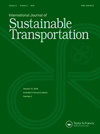 Cover image for International Journal of Sustainable Transportation, Volume 12, Issue 2, 2018