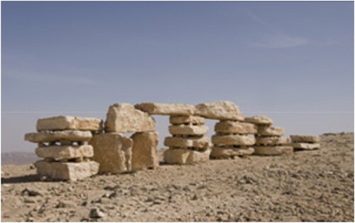 Figure 1. ‘Desert Megalith’: David Fein, Ramon, Negev, Israel. Source: Author.