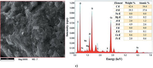 Figure 25. c)HR-SEM images showing microstructure of different NSPC composites.