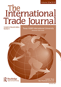 Cover image for The International Trade Journal, Volume 32, Issue 5, 2018