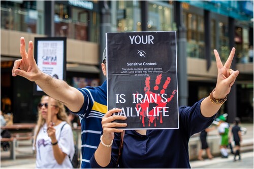 ‘Sensitive Content.’ October 2022. Perth, Western Australia. Photograph © Marziya Mohammedali.