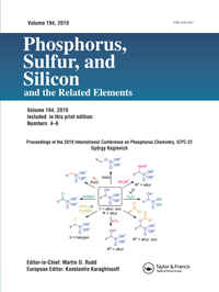 Cover image for Phosphorus, Sulfur, and Silicon and the Related Elements, Volume 194, Issue 4-6, 2019