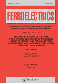 Cover image for Ferroelectrics, Volume 547, Issue 1, 2019