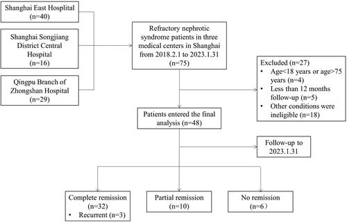 Figure 1. Study flow diagram.