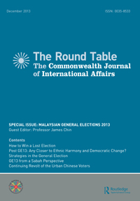 Cover image for The Round Table, Volume 102, Issue 6, 2013