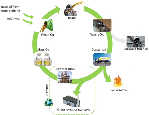 Figure 6. The circular economy concept for the management of WLO.