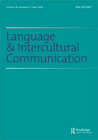 Cover image for Language and Intercultural Communication, Volume 24, Issue 3, 2024