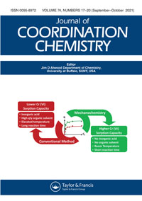 Cover image for Journal of Coordination Chemistry, Volume 74, Issue 17-20, 2021