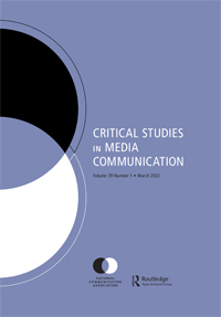 Cover image for Critical Studies in Media Communication, Volume 39, Issue 1, 2022