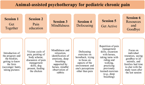 Figure 1 Content of intervention (one session per study day).