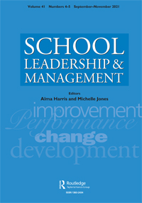 Cover image for School Leadership & Management, Volume 41, Issue 4-5, 2021