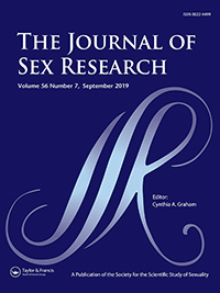 Cover image for The Journal of Sex Research, Volume 56, Issue 7, 2019